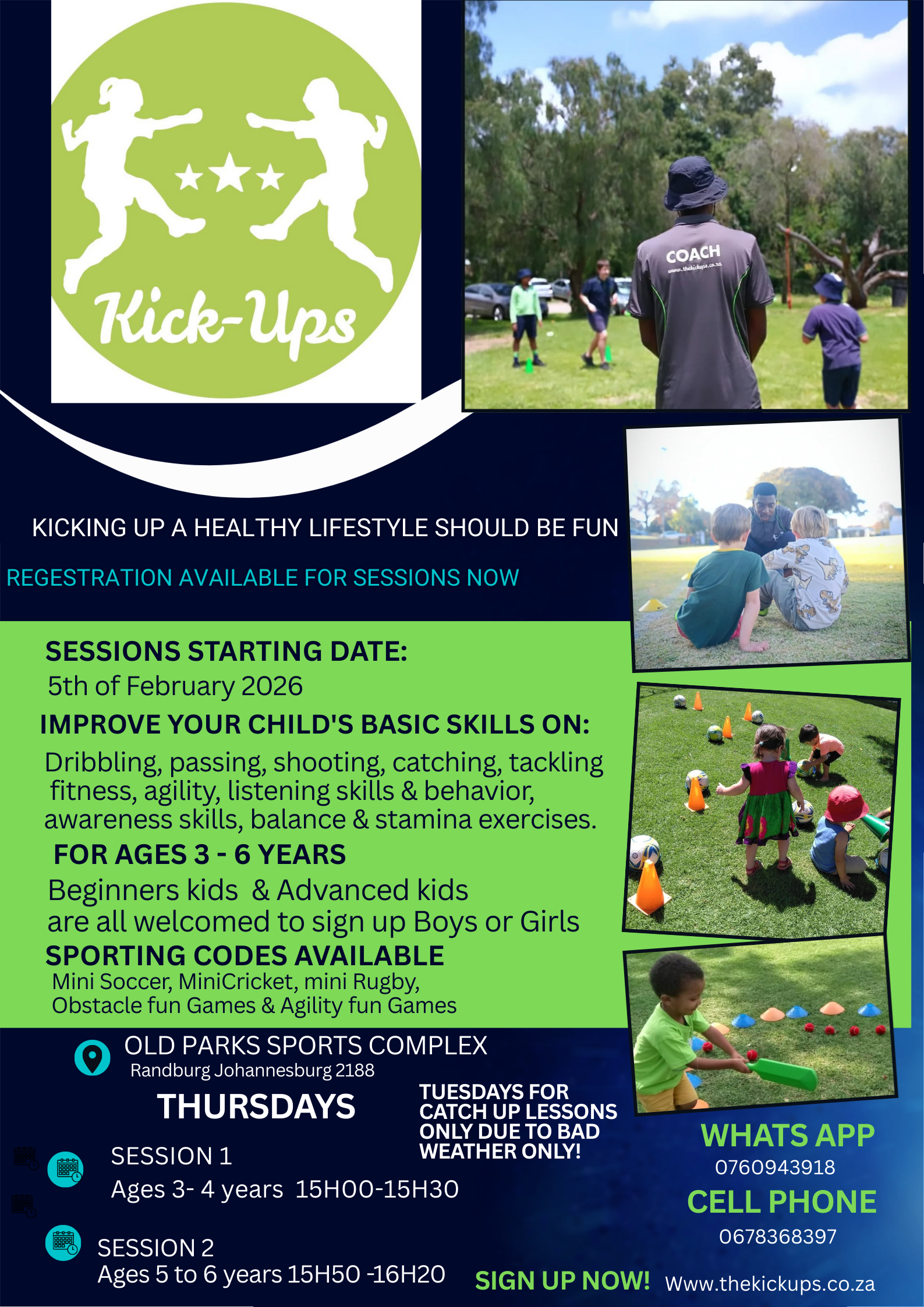 KickUps Jan 2026 Flyer