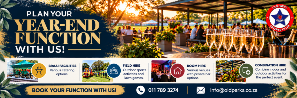 Plan Your Year End Function Website Banner